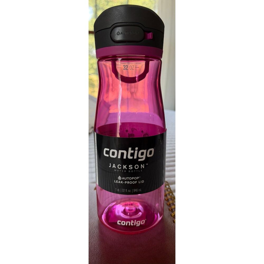 New! Contigo Pink 32oz Water Bottle